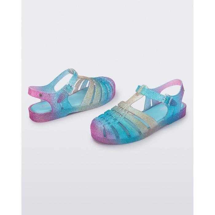 Sepatu Sandal Wanita Melissa Possession Glitter Ad Ue Pink Glitter
