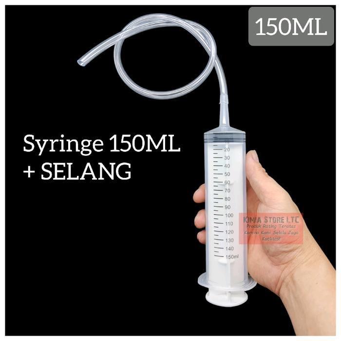 SYRINGE 150ML + SELANG / SPUID 150ML + SELANG ( Alat Pengukur )
