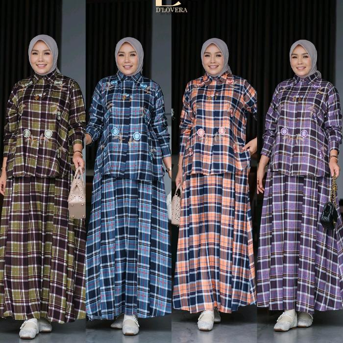 Stelan Rok terbaru Jihan Set Premium Ori by Dlovera