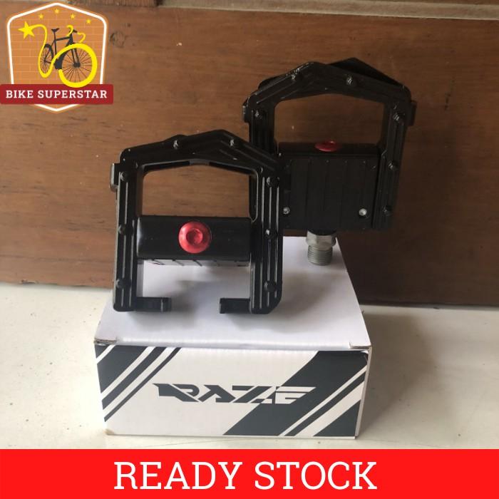 (COD) PEDAL LIPAT ALLOY UNITED RAZE AS BESAR KASKADA Outdoor Sepatu
