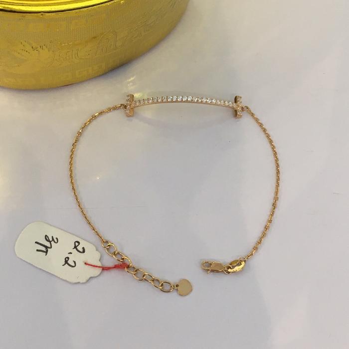 Gelang emas rantai mt /kadar 375