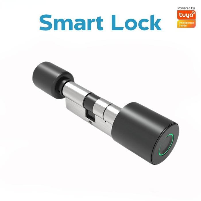 Tuya Bluetooth Fingerprint Door Lock Fingerprint Lock Cylinder