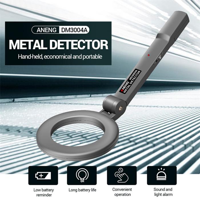 ANENG DM3004A Professional Metal Detector Handheld Pinpointer Alarm