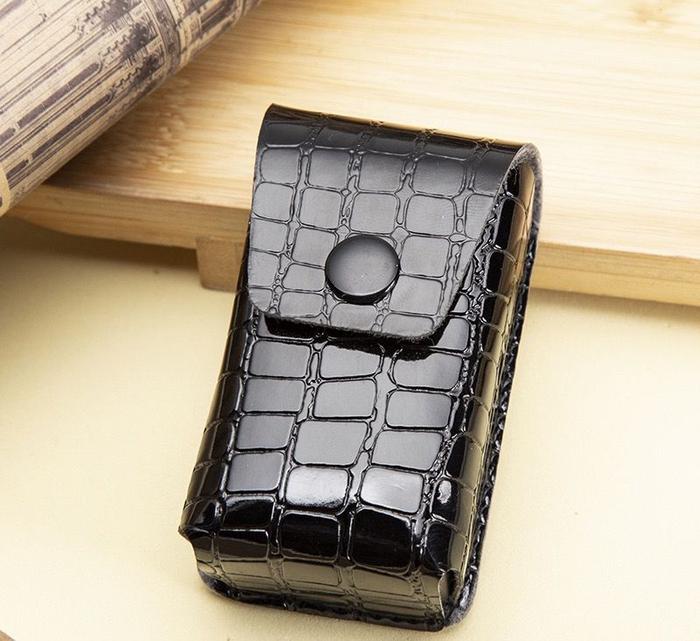 SARUNG KULIT KACAMATA UNIVERSAL DESIGN JEPITAN TALI PINGGANG MULTIFUNGSI SARUNG KULIT PINGGANG POLIS