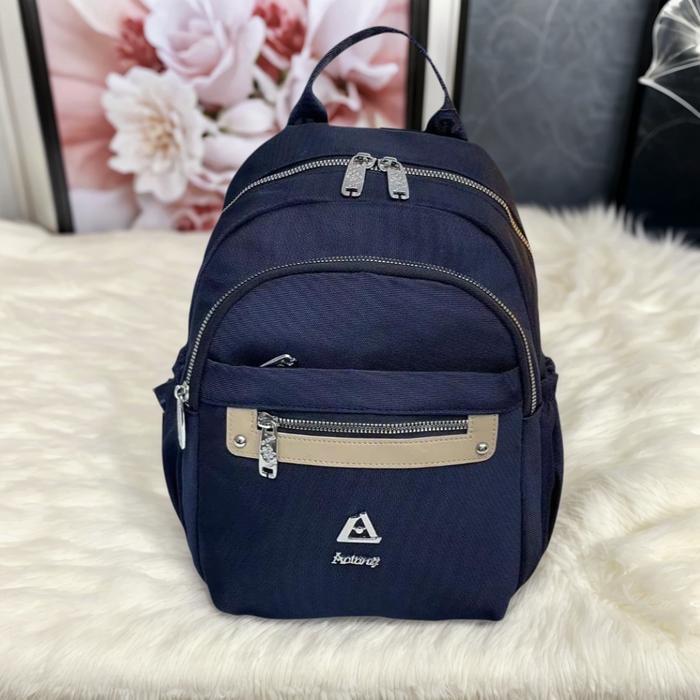 Ransel Riyan 5016# Tas Ransel Wanita - Backpack Fashion Bahan Kanvas Premium Cocok Dipakai Sekolah, 