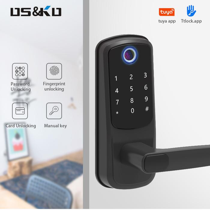 Biometric Fingerprint Door Lock Electronic Smart IC Card Door Lock