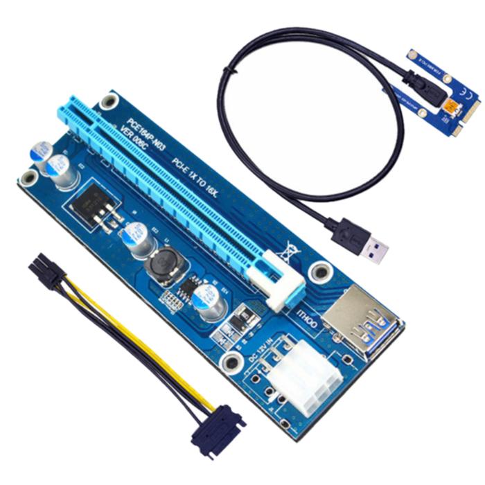 Mini PCIe to PCI Express 16X Riser for Laptop External image Card EXP