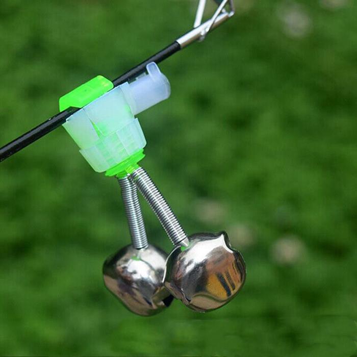 10 Buah Joran Pancing Alarm Gigitan Bel Pancing Jepit Ujung