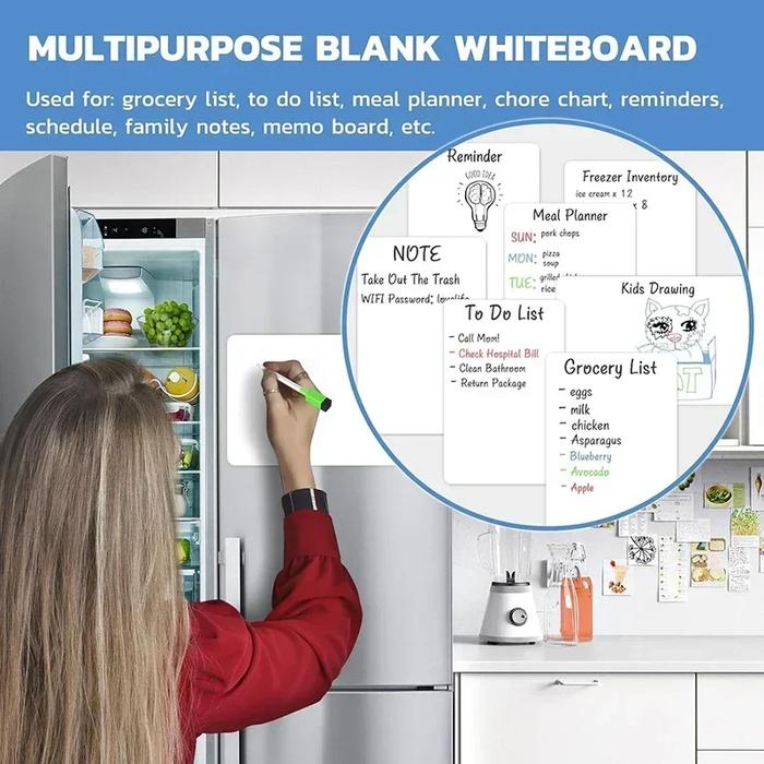 A3/A5 Magnetic Whiteboard Papan Tulis Whiteboard Schedule Board Magnetic Magnet Whiteboard Tulis Jad