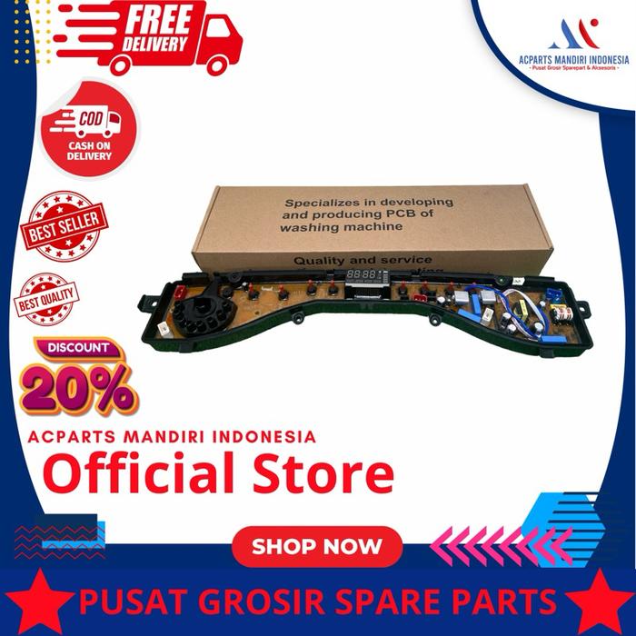 POLYTRON 9.5kg PAW 95512 ( PAW 95512M/S/B), Modul pcb mesin cuci Top Loading