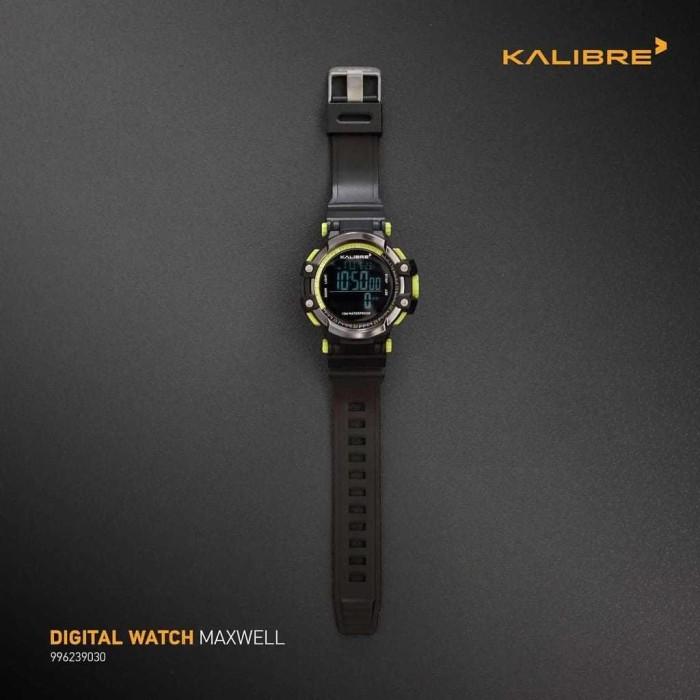 Jam Tangan Pria Kalibre Maxwell 996289030 / 996289 Original Digital Watch - Black Gren pria dan wani