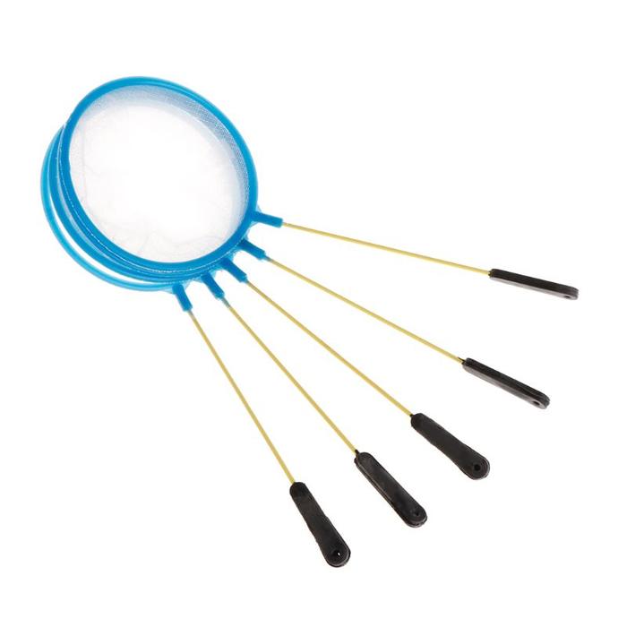 5 Buah Jaring Akuarium 4 Inci Filter Skimmer Jaring Halus untuk Kecil