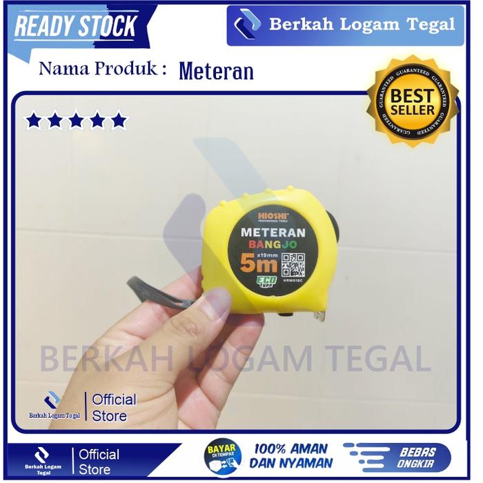 Meteran 5 Meter Tukang Bangunan Roll