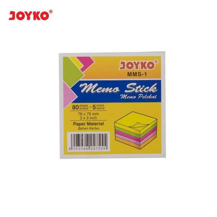 Memo stick/sticky notes/kertas memo/memo tempel joyko MMS-1
