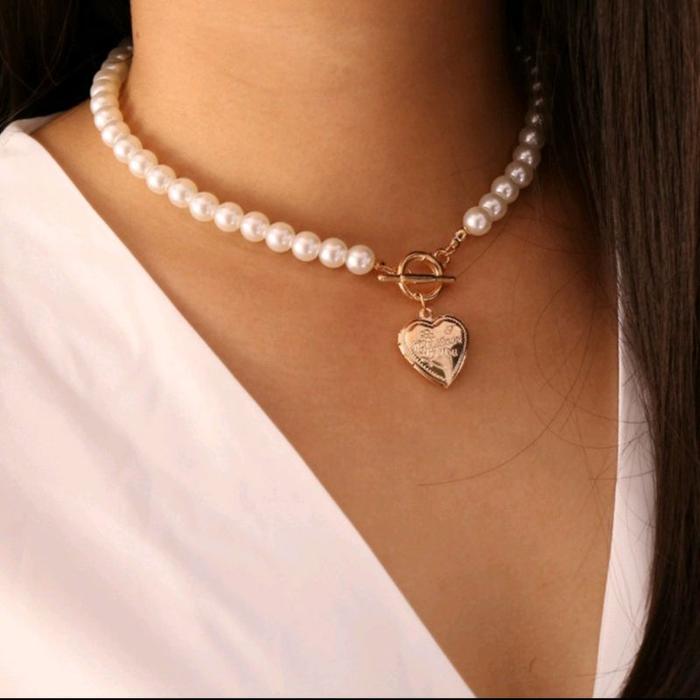 KALUNG MUTIARA LIONTIN LOVE/KALUNG MUTIARA LIONTIN KOIN/KALUNG MUTIARA LIONTIN/KALUNG MUTIARA/KALUNG