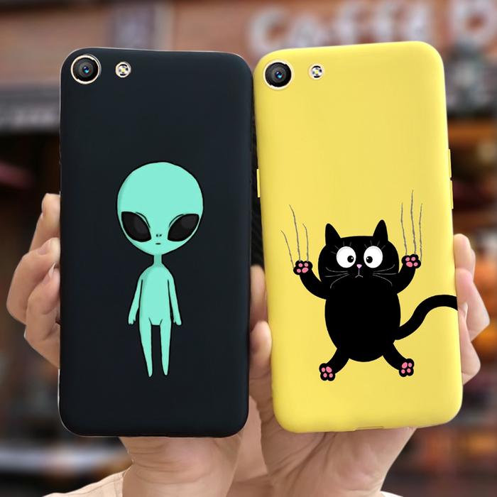 Cute Cartoon Cover For Oppo F1s Case Oppo A59 Cover Silicone Soft TPU