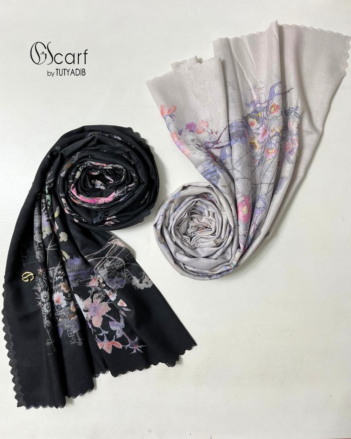 Giscarf by TUTYADIB Series Rohana Kudus Hijab Motif