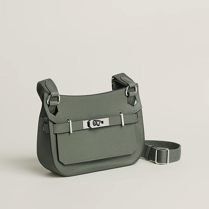 Tas Premium Wanita,HERMES,Jypsiere Mini Shoulder Bag,green