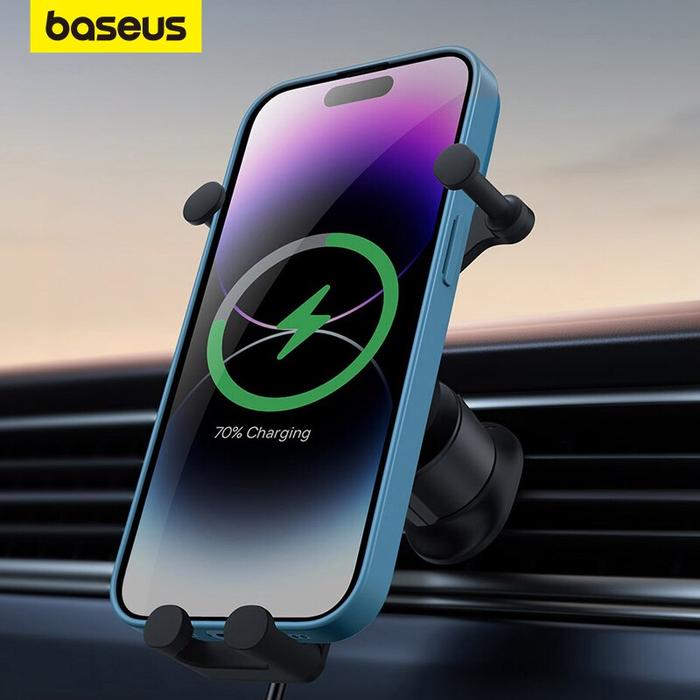Baseus Car Phone Holder Wireless Charger Car Charger for Air Vent