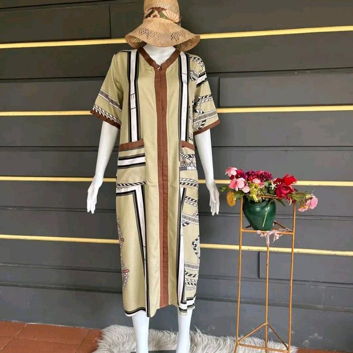 Daster Long Dress Rayon Kombinasi Premium Jumbo Laris Ternyaman Grosir Daster Tasikmalaya Baju Tidur