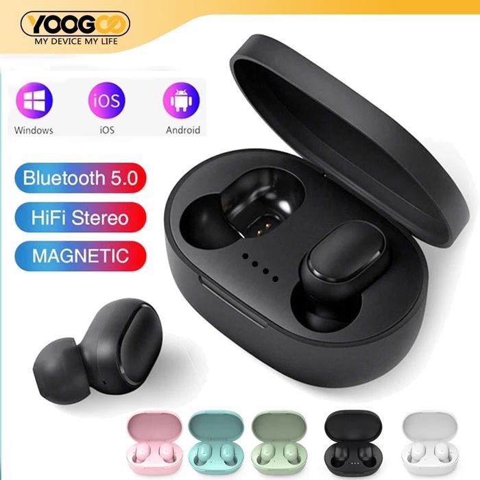 A6S E7S Wireless Headphone Bluetooth Earphone Wireless Stereo Mini Earbuds Macaron Hi-Fi A6S TWS