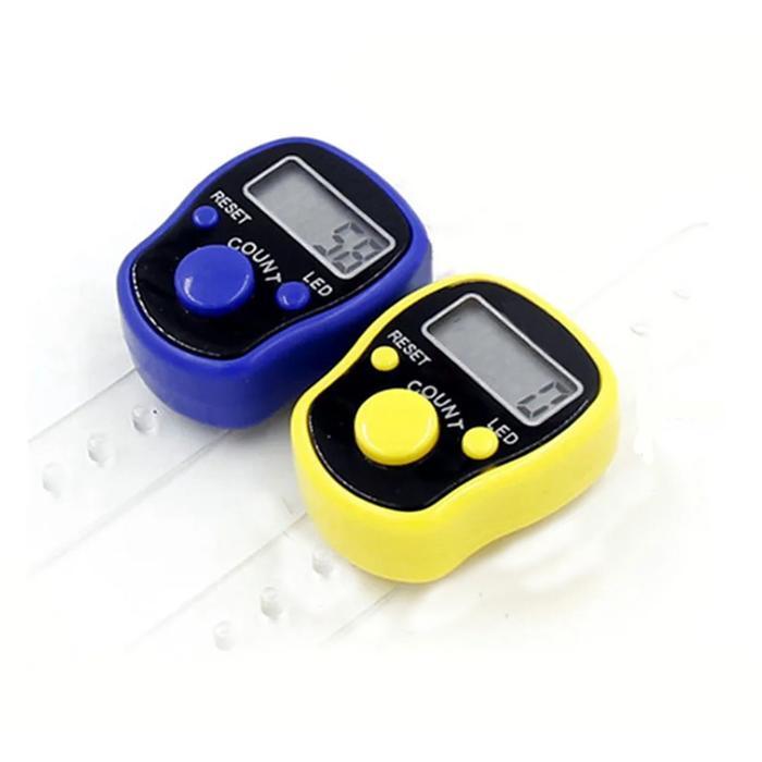 TERBAIK TM Tasbih Digital LED Finger Counter Alat Hitung Zikir Cincin Kualitas Premium R1161