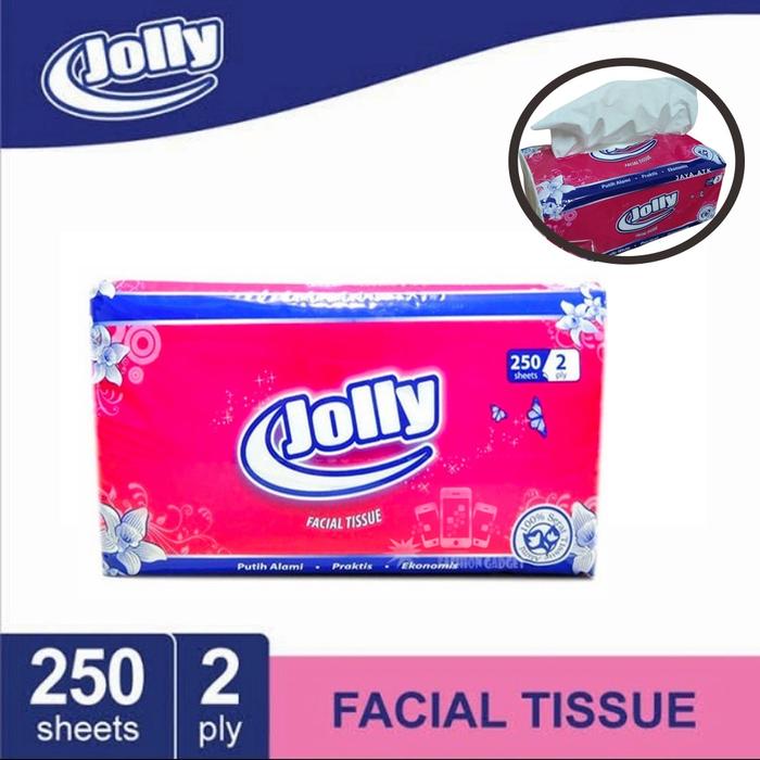Tisu Tissue Jolly 250's 2ply Tisu Makan / Tisue Muka Joly Tisu Muka