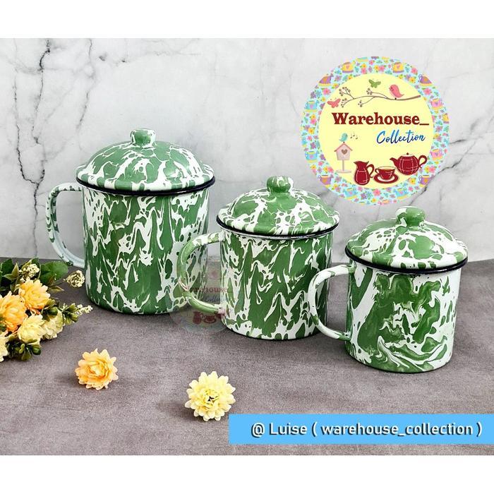 MUG BLIRIK/LURIK /Mug Jadul Besar/ MUG LORENG 8, 9WM,10WM,12 WM merk: TIMBANGAN & RRT