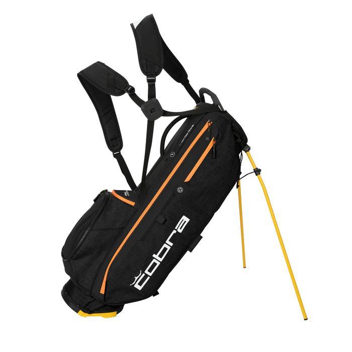 PREMIUM Tas Golf Bag Cobra ULTRALIGHT PRO Stand Bag - Black/Gold Fusion
