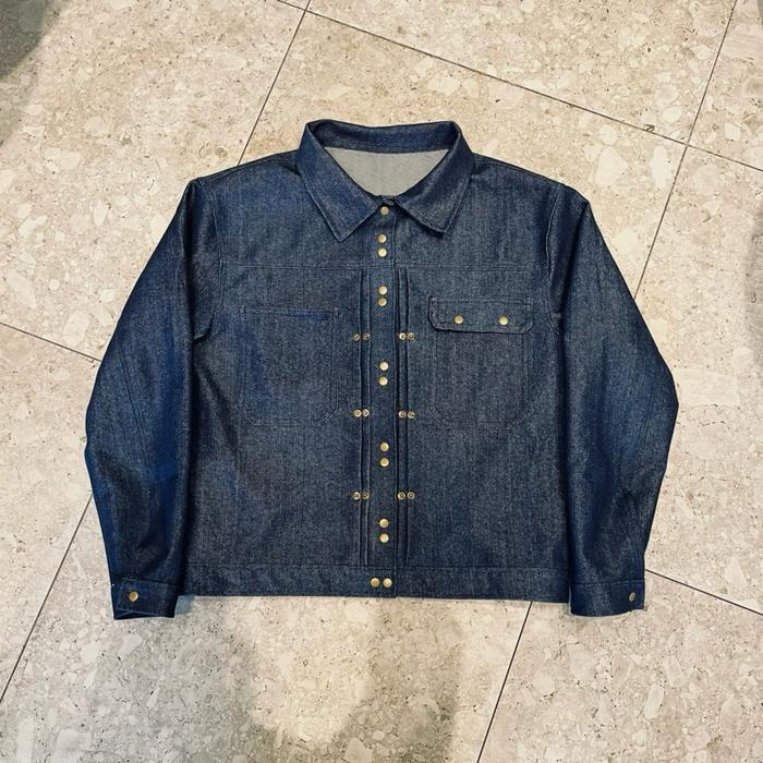 Osean Blue Denim Jaket 14oz