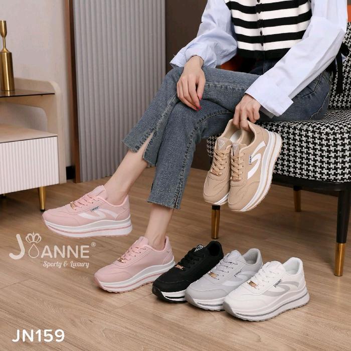 READY #JN159 SEPATU JOANNE CASUAL SPORT SNEAKER SHOES WANT TA TERBARU PREMIUM ORI