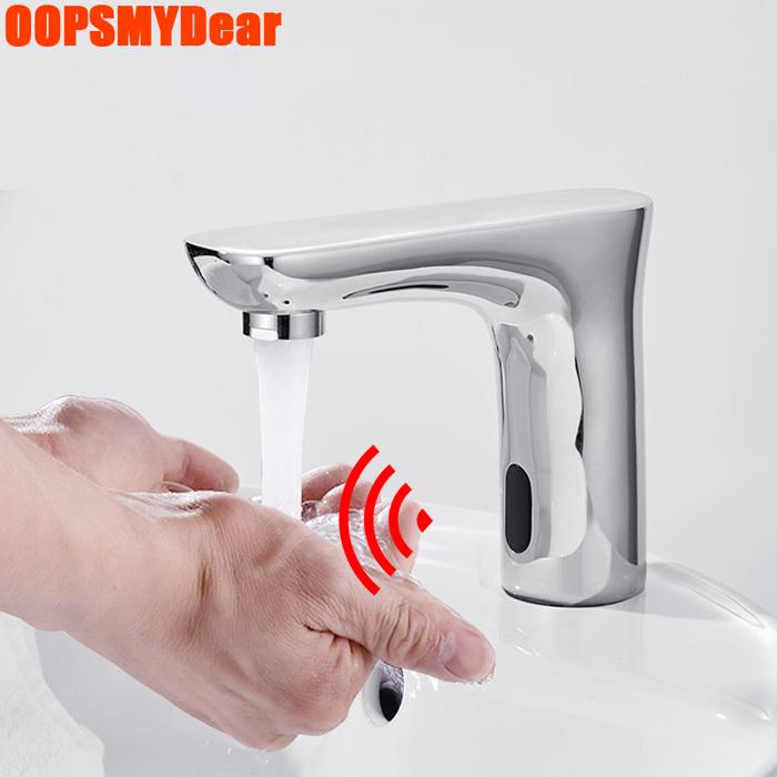 Smart Sense Touchless Faucet Bathroom Infrared Motion Sensor Tap Wash
