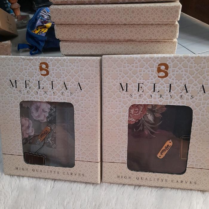 MELIAA SCARVES hijab motif box high quality