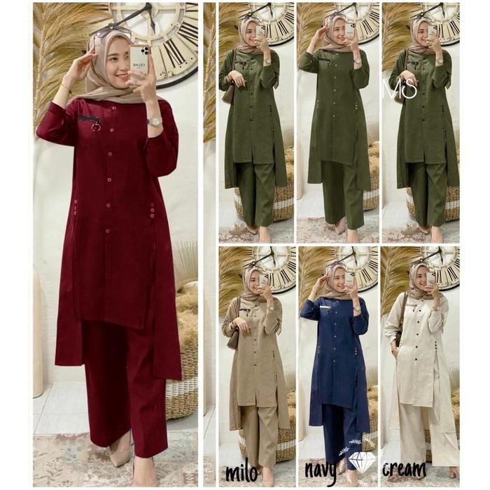 SET STELAN CELANA NATANIA JUMBO BIGSIZE MOSCREPE