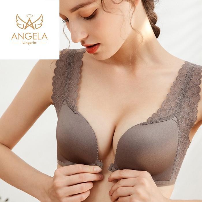 NEW ANGELA PREMIUM JAPAN BRA BH PUSH UP SET TANPA KAWAT CELANA DALAM WANITA BIKINI SPORT BEHA LINGER