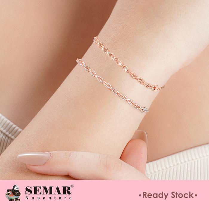 GELANG EMAS SERUT FRIEDA SILK GOLD 17K SEMAR NUSANTARA
