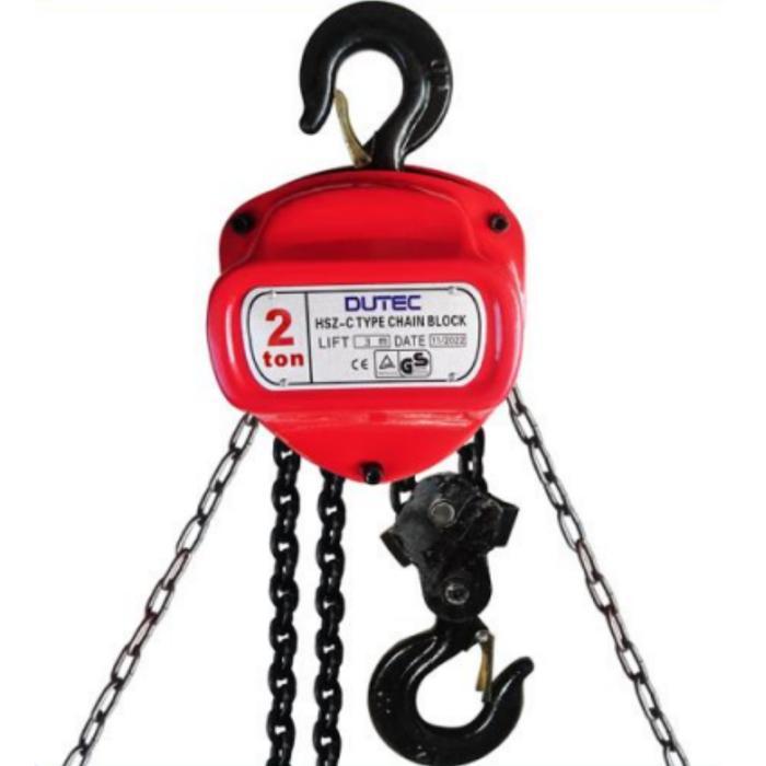 new - katrol / chain block / takel 2 ton x 6 meter dutec