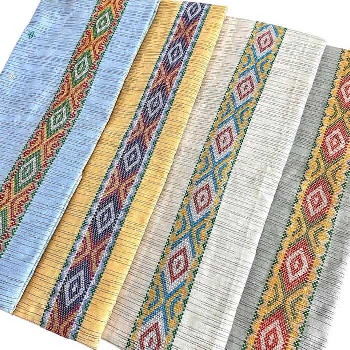 Galeri Ulos Sianipar Bahan Sadum Gatip Motif Ulos Angkola Khas Batak Mandailing Cocok untuk Rok Dres