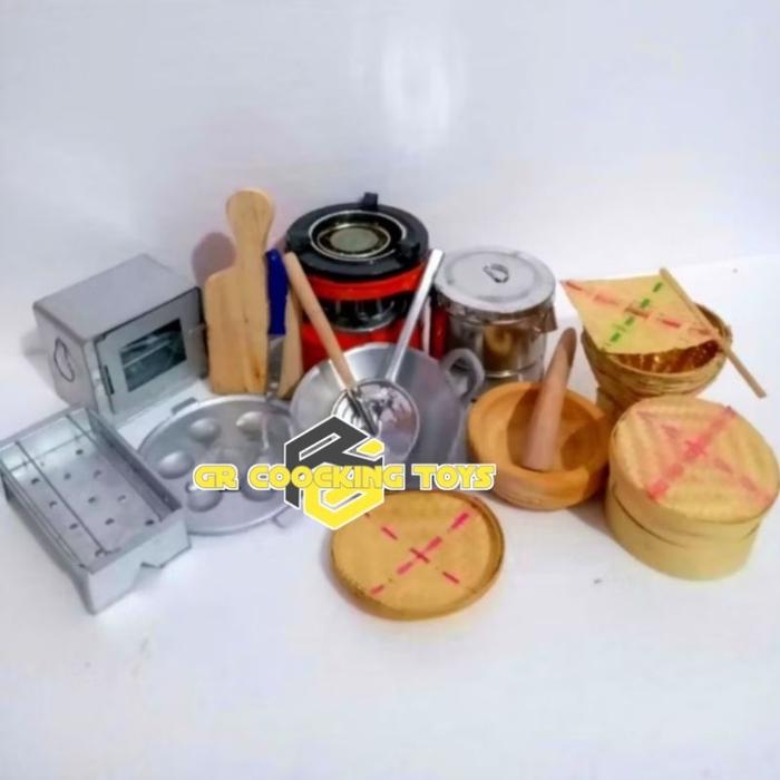 Alat Masak Masakan Mainan Anak Paket Oven Kumplit