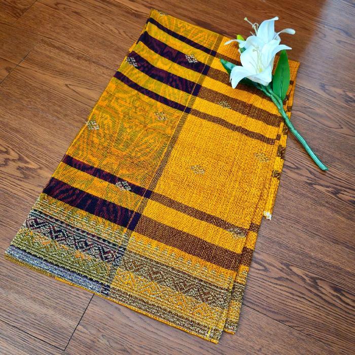 SAPUT ENDEK SUGEMG TRETES PRIA SETELAN KAMEN BALI BAJU ADAT SEMBAHYANG PRIA DEWASA MOTIF