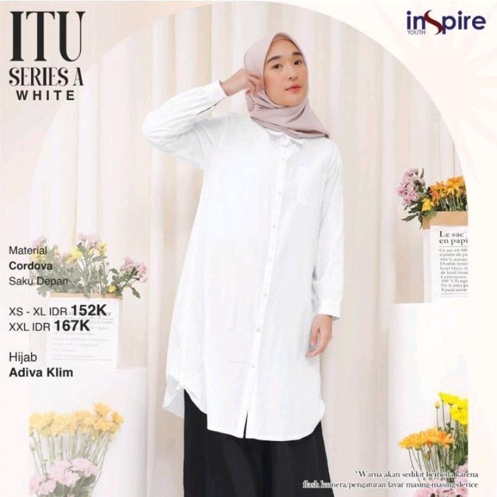 NIBRAS NBRS TUNIK DEWASA PUTIH