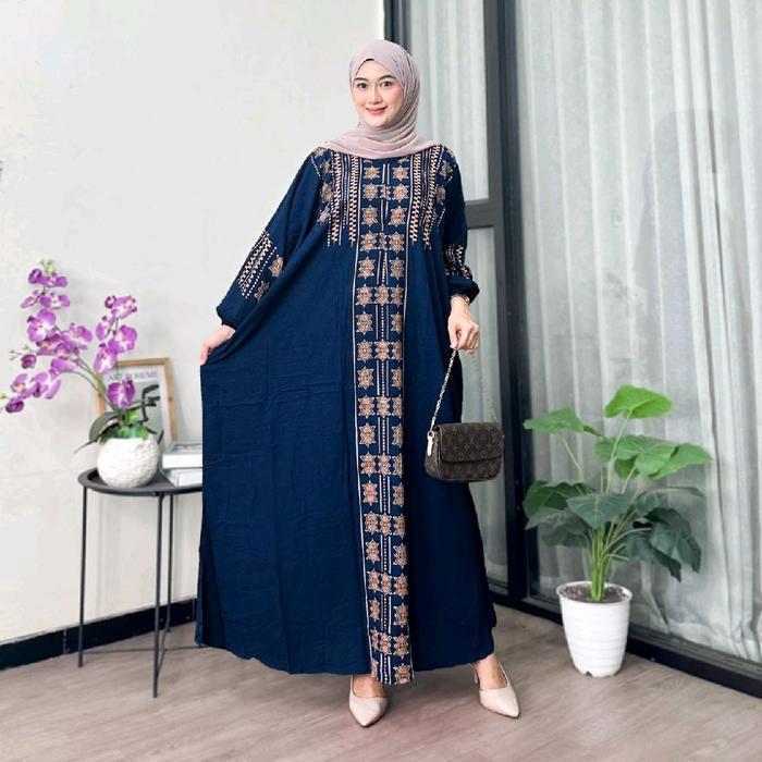 BISA COD GAMIS KAFTAN TIFANI GAMIS BUSUI FRIENDLY BISA BAYAR DITEMPAT