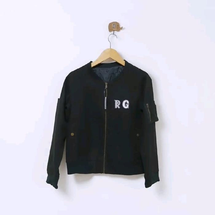 Rich Glamour Mens Wool Bomber Jacket Original