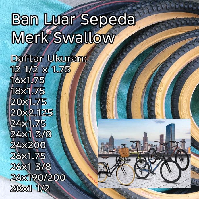 BAN LUAR SWALLOW SEPEDA BMX MTB MINI JENGKI