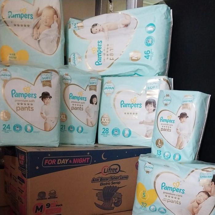 Pampers Premium Care / Soft #Gratisongkir