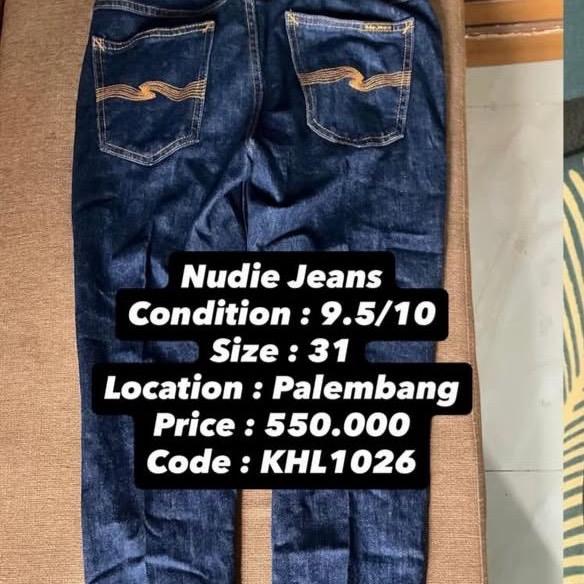 Nudie jeans bekas pemakaian