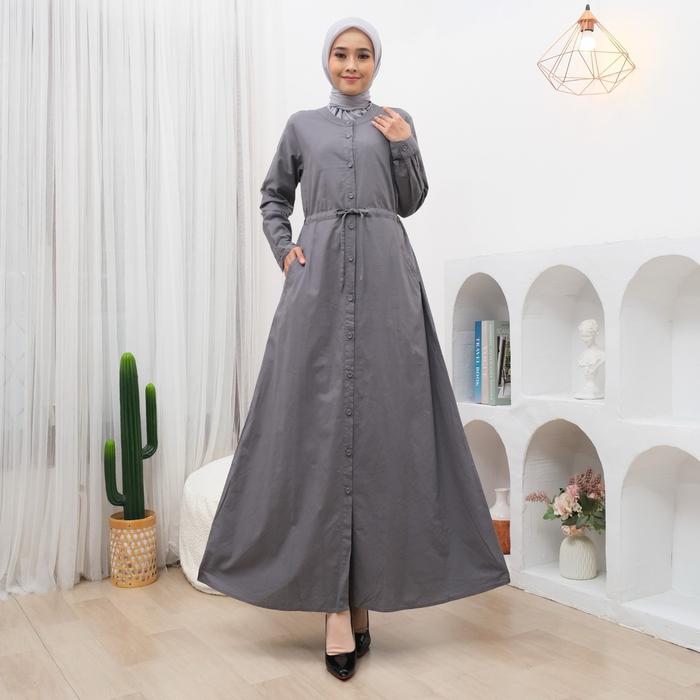 Gamis Cotton Paris Adem | Guangzhou Fashion | 6002