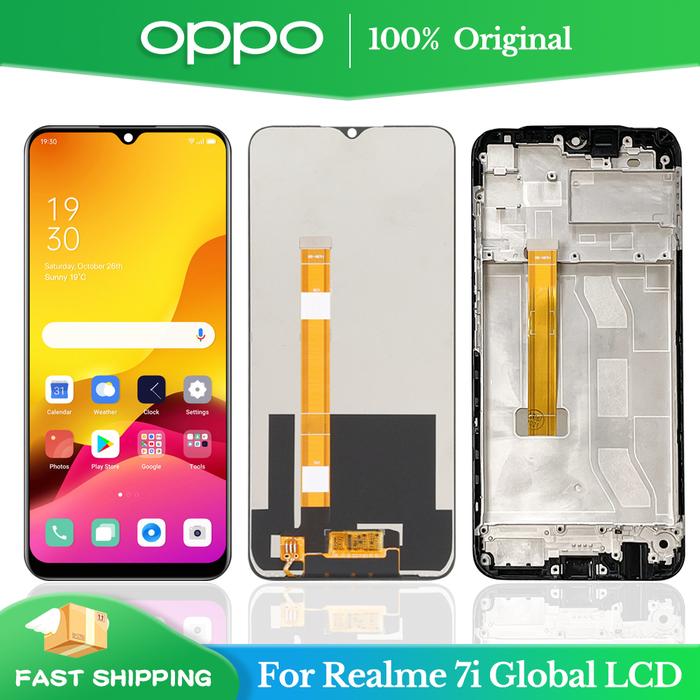 6.5'' Original High quality For Oppo Realme 7i Global RMX2193 LCD