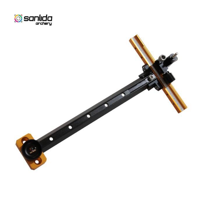 SIGHT RECURVE SANLIDA X8 - Sight BUSUR RECURVE BERKUALITAS - Hitam - Hitam TAD176