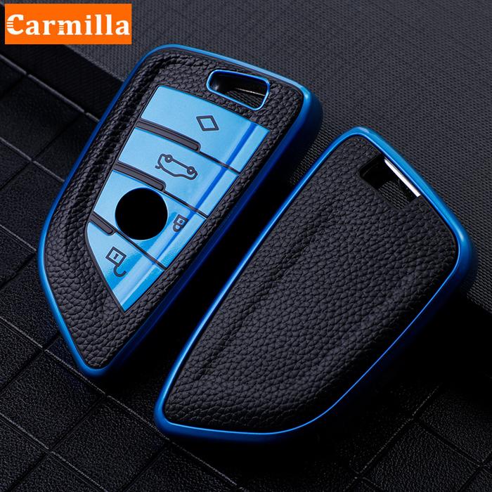 Car Remote Controller Key Bag Holder Car Key Cover Case for BMW X1